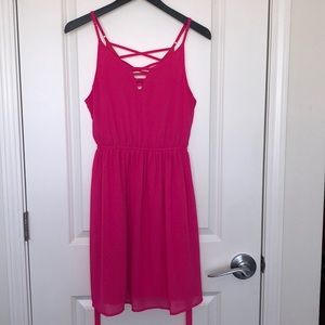 Woman’s Short Pink Party Dress size medium